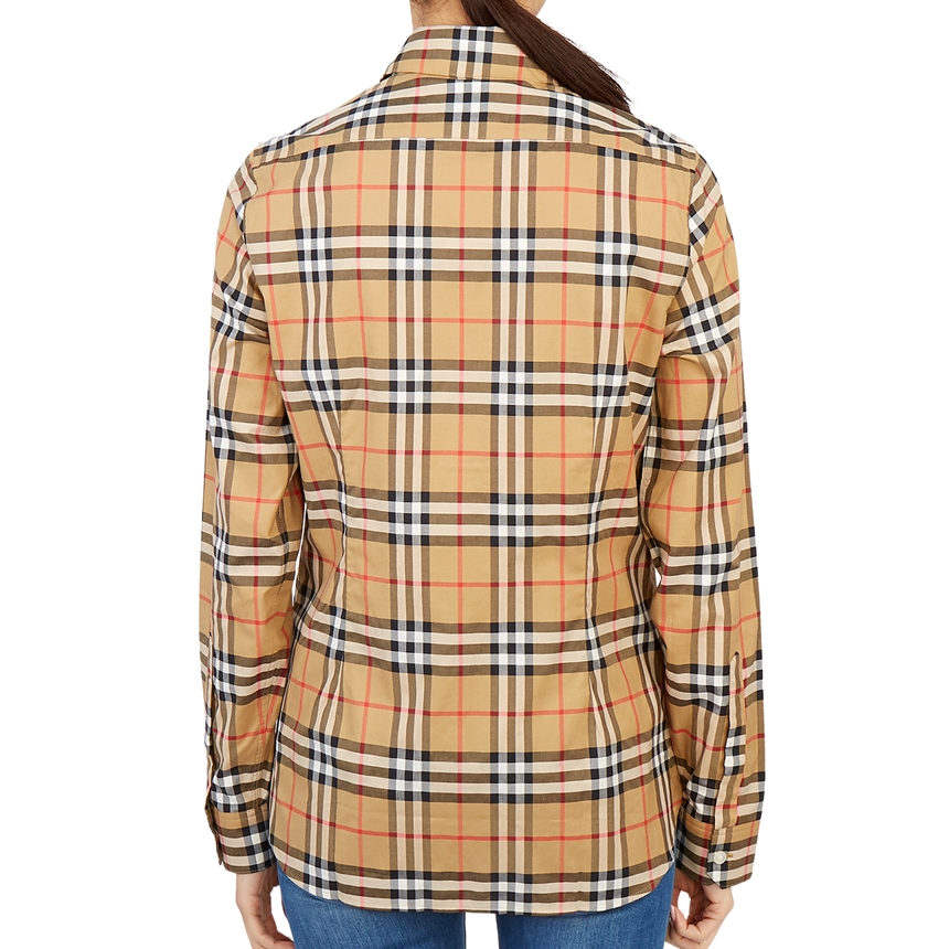 버버리(BURBERRY) 빈티지 체크여자 셔츠 CROW 8014010 A2219
