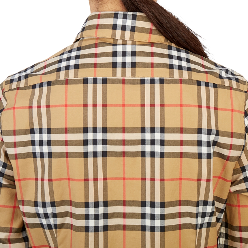 버버리(BURBERRY) 빈티지 체크여자 셔츠 CROW 8014010 A2219