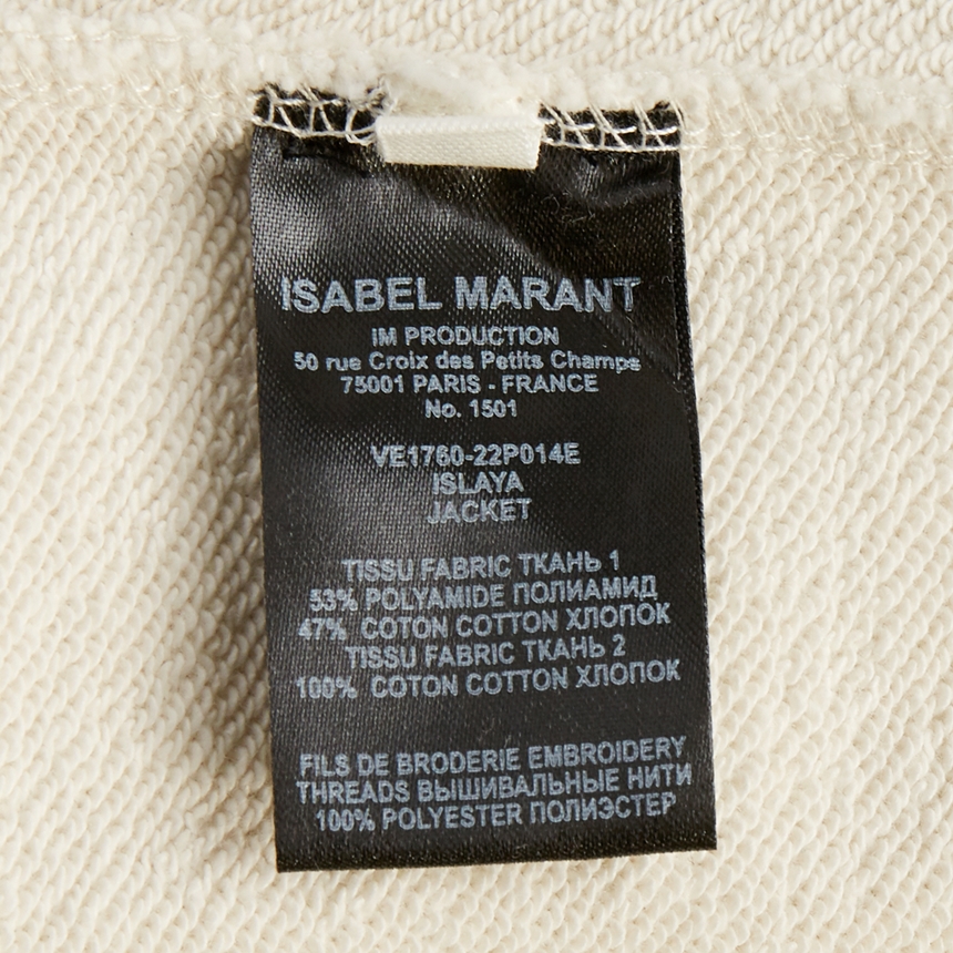 이자벨마랑(ISABEL MARANT) 이슬라야 여성 후드 자켓 VE1760 22P014E 23EC