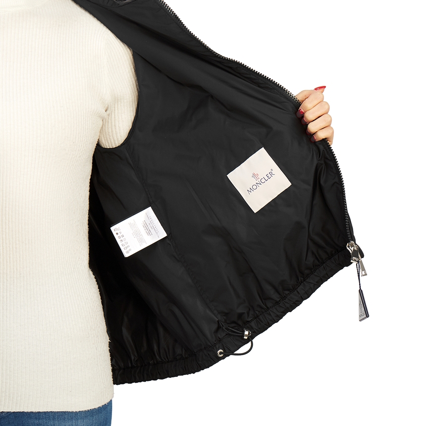 몽클레어(MONCLER) 보이사르드 여자 후드 레인 자켓 1A00097 539YH 999