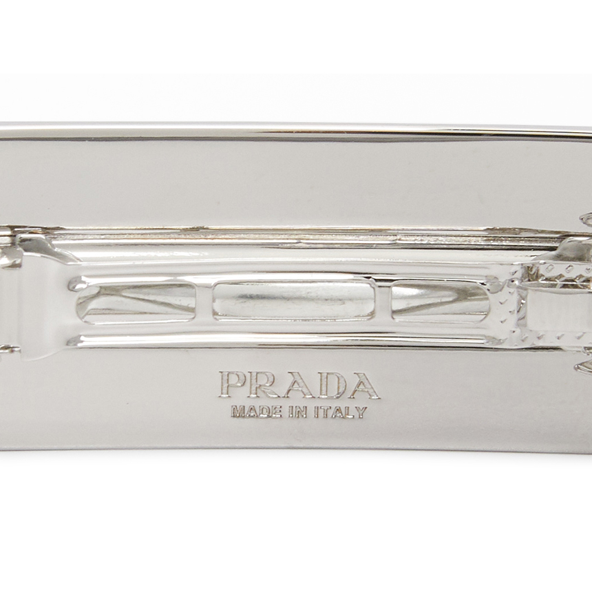 프라다(PRADA) 로고 헤어클립 1IF022 2BA6 F0002