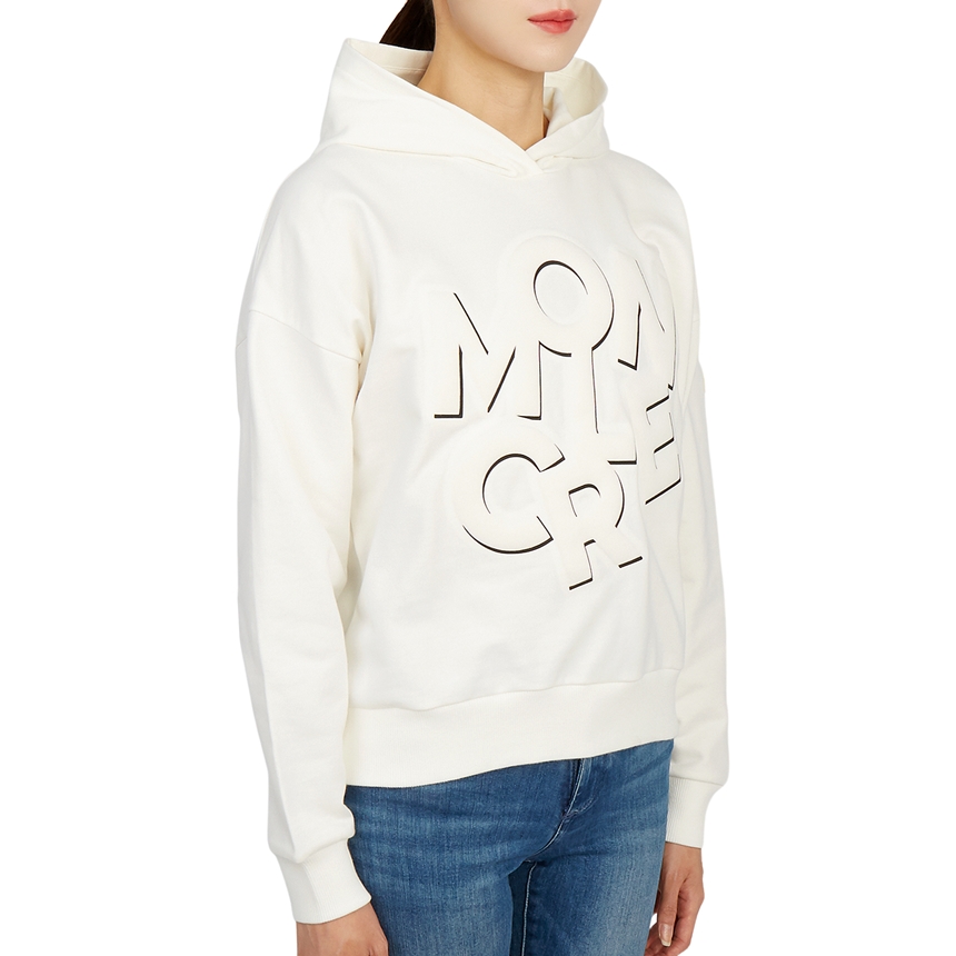 몽클레어키즈(MONCLER KIDS) 로고 키즈 후드 긴팔 맨투맨 티셔츠 (성인착용가능) 8G00013 899KL 034 12A14A