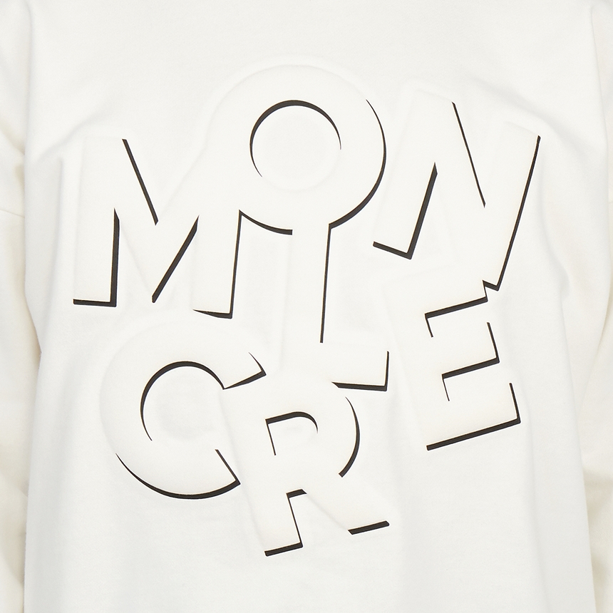 몽클레어키즈(MONCLER KIDS) 로고 키즈 후드 긴팔 맨투맨 티셔츠 (성인착용가능) 8G00013 899KL 034 12A14A