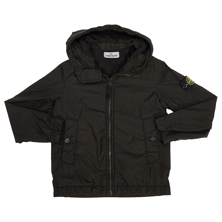 스톤아일랜드키즈(STONE ISLAND KIDS) 와펜 크링클랩스 키즈 후드 자켓 (성인착용가능) 761640233 V0029 14A16A