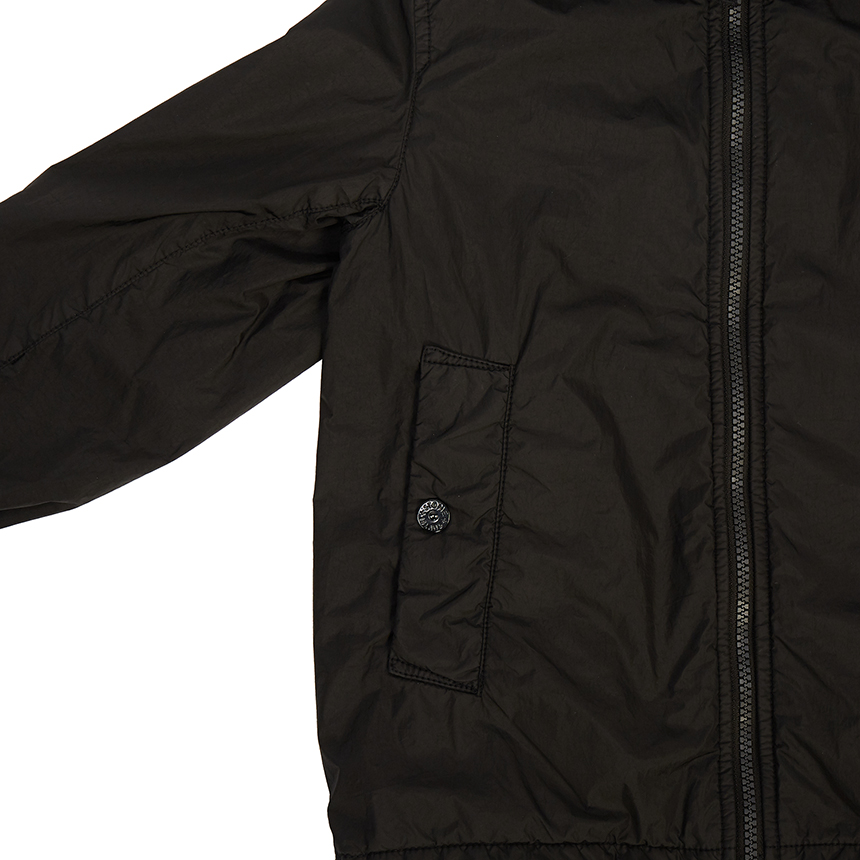 스톤아일랜드키즈(STONE ISLAND KIDS) 와펜 크링클랩스 키즈 후드 자켓 (성인착용가능) 761640233 V0029 14A16A