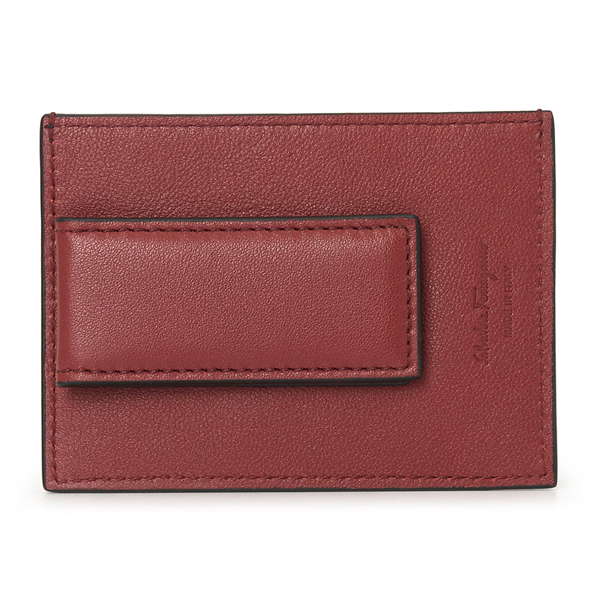 페라가모(FERRAGAMO) 더블 간치니 남자 명함/카드지갑 66 A387 NERO 0704957