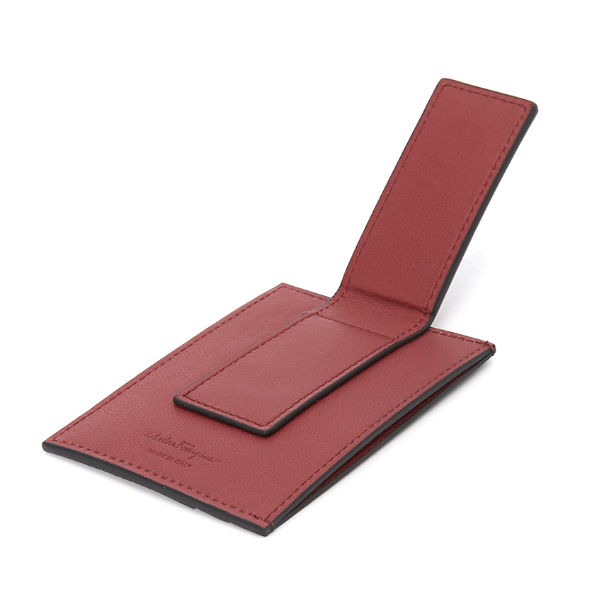 페라가모(FERRAGAMO) 더블 간치니 남자 명함/카드지갑 66 A387 NERO 0704957
