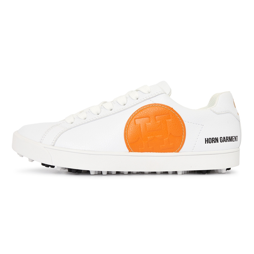 혼가먼트(HORN GARMENT) 사우스 클래식 여자 스파이크리스 골프 슈즈 HCS 2A SS01 WHITE