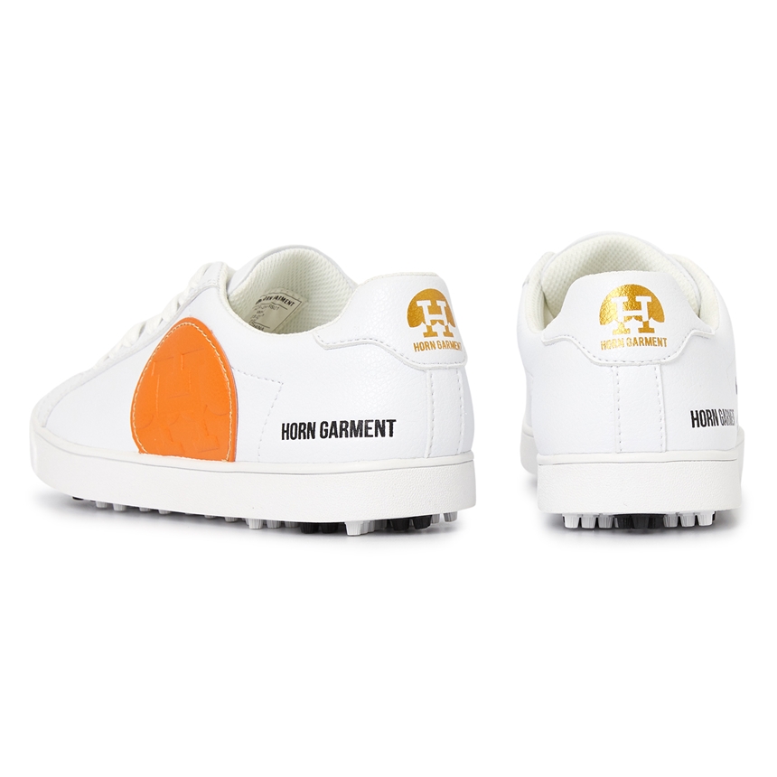혼가먼트(HORN GARMENT) 사우스 클래식 여자 스파이크리스 골프 슈즈 HCS 2A SS01 WHITE