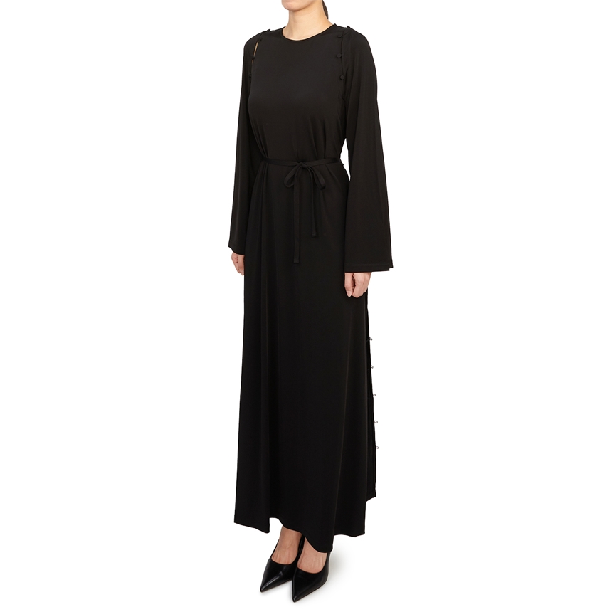 올세인츠(All Saints) 여성 롱 원피스 WD644Z BLACK