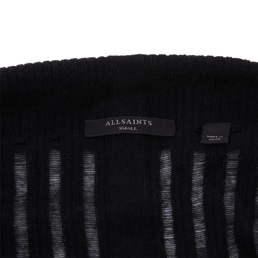 올세인츠(All Saints) 할리 여성 가디건 WK513Z BLACK