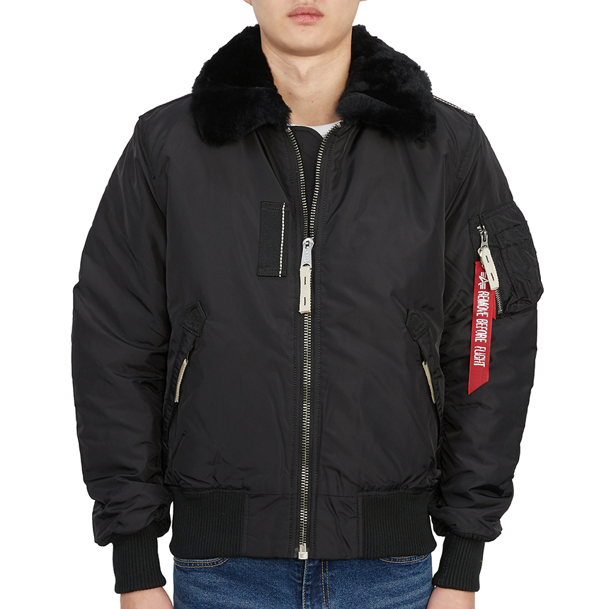알파인더스트리(ALPHA INDUSTRIES) 인젝터 III 남자 패딩 봄버 자켓 143104 03 BLACK
