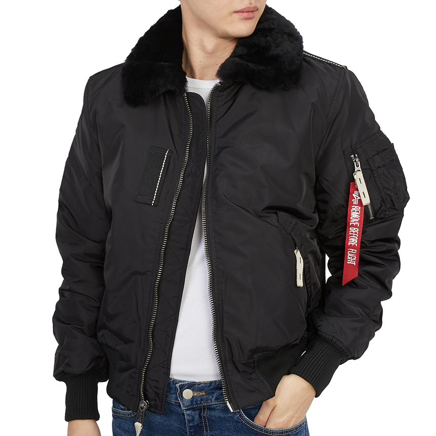 알파인더스트리(ALPHA INDUSTRIES) 인젝터 III 남자 패딩 봄버 자켓 143104 03 BLACK
