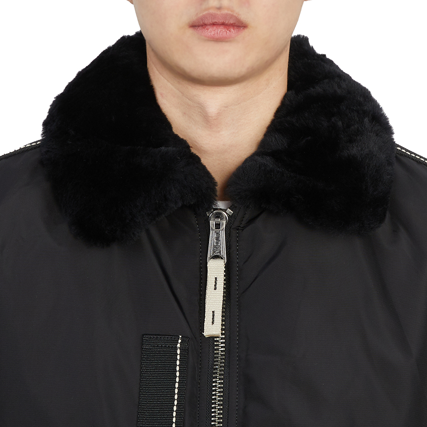 알파인더스트리(ALPHA INDUSTRIES) 인젝터 III 남자 패딩 봄버 자켓 143104 03 BLACK