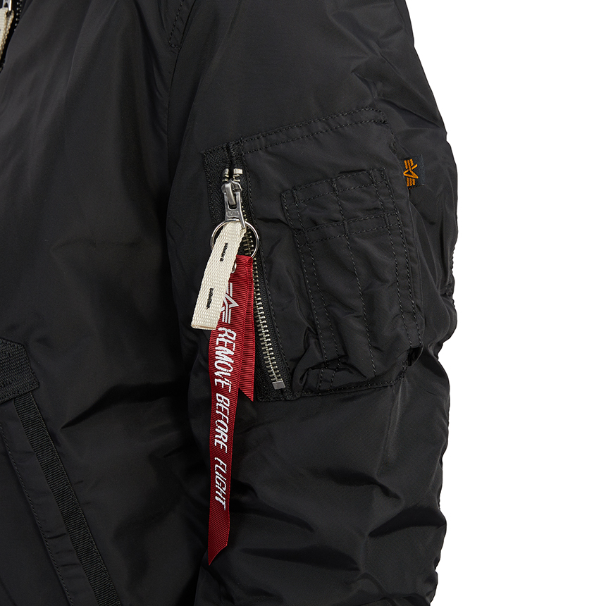 알파인더스트리(ALPHA INDUSTRIES) 인젝터 III 남자 패딩 봄버 자켓 143104 03 BLACK