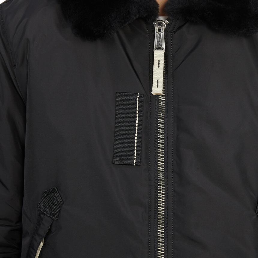 알파인더스트리(ALPHA INDUSTRIES) 인젝터 III 남자 패딩 봄버 자켓 143104 03 BLACK