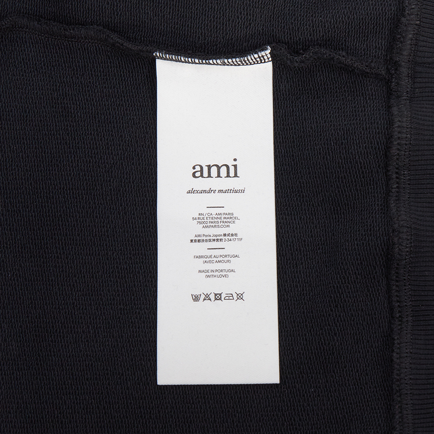 아미(AMI) 후드 집업 (남여공용) BFUSW435 730 001