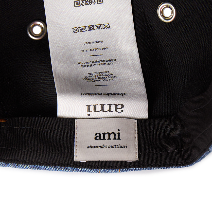 아미(AMI) 데님 캡모자 (남여공용) UCP264 DE0046 480