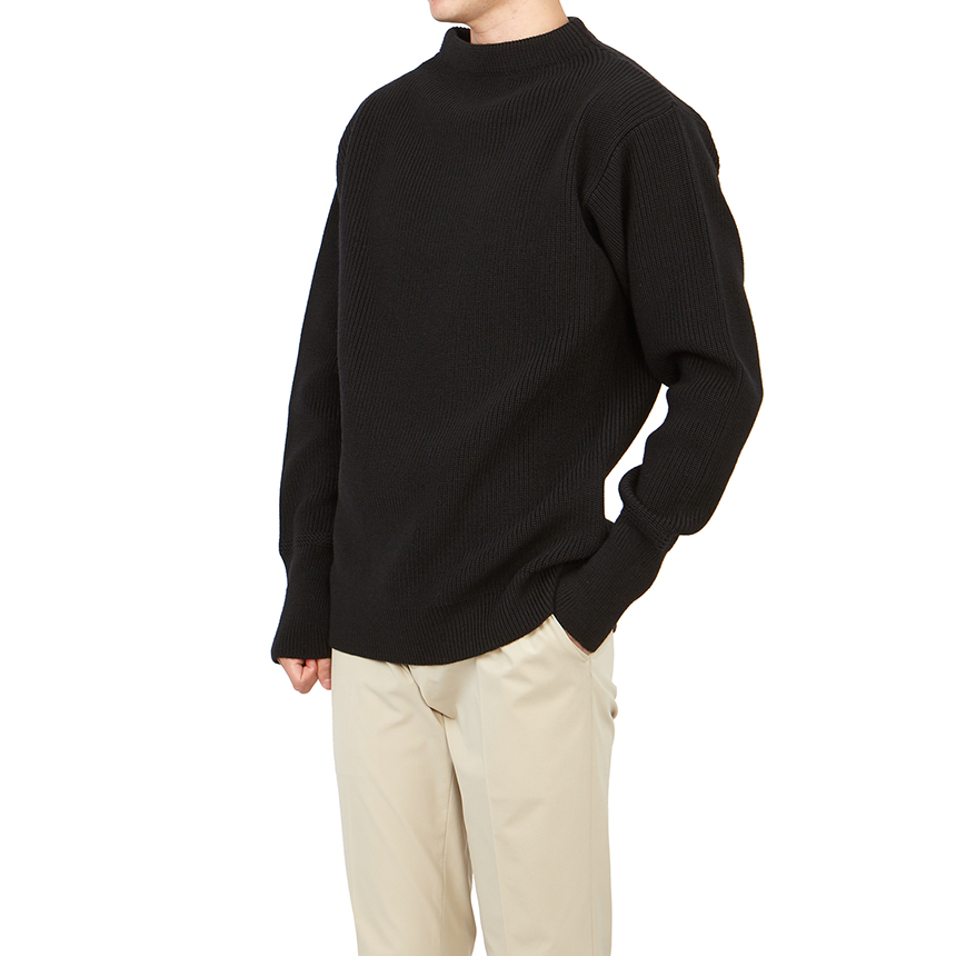 안데르센 안데르센(ANDERSEN ANDERSEN) 남성 니트 SAILOR CREWNECK BLACK