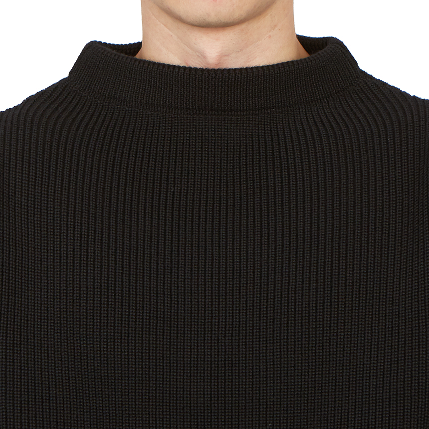 안데르센 안데르센(ANDERSEN ANDERSEN) 남성 니트 SAILOR CREWNECK BLACK