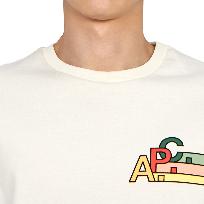 아페쎄(APC) 남성 반팔티셔츠 COEZC H26327 AAG CRAIE