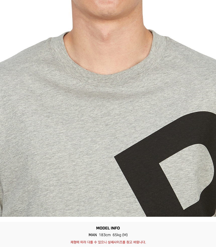 아페쎄(APC) 리산드레 반팔티셔츠 (남여공용) COFBT M26341 PLA GRIS CHINE
