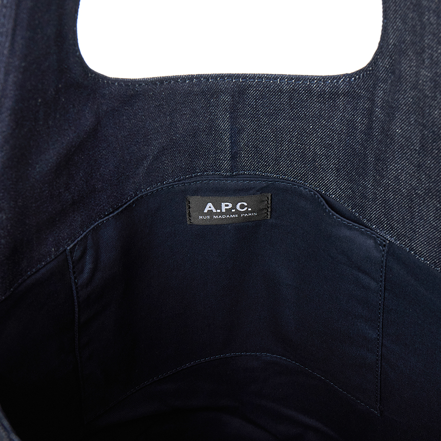 아페쎄(APC) 니논 데님 토트백 (남여공용) COHIZ M61565 IAI