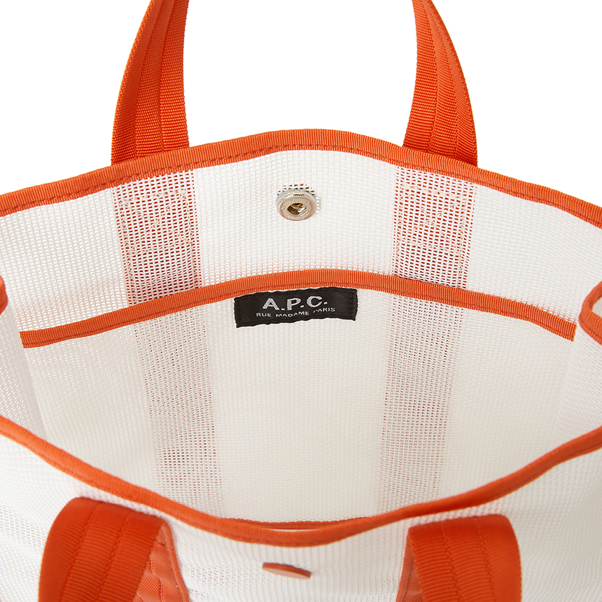 아페쎄(APC) 카바스 루이스 여성 토트백 PVAAI M61906 TAA BLANC
