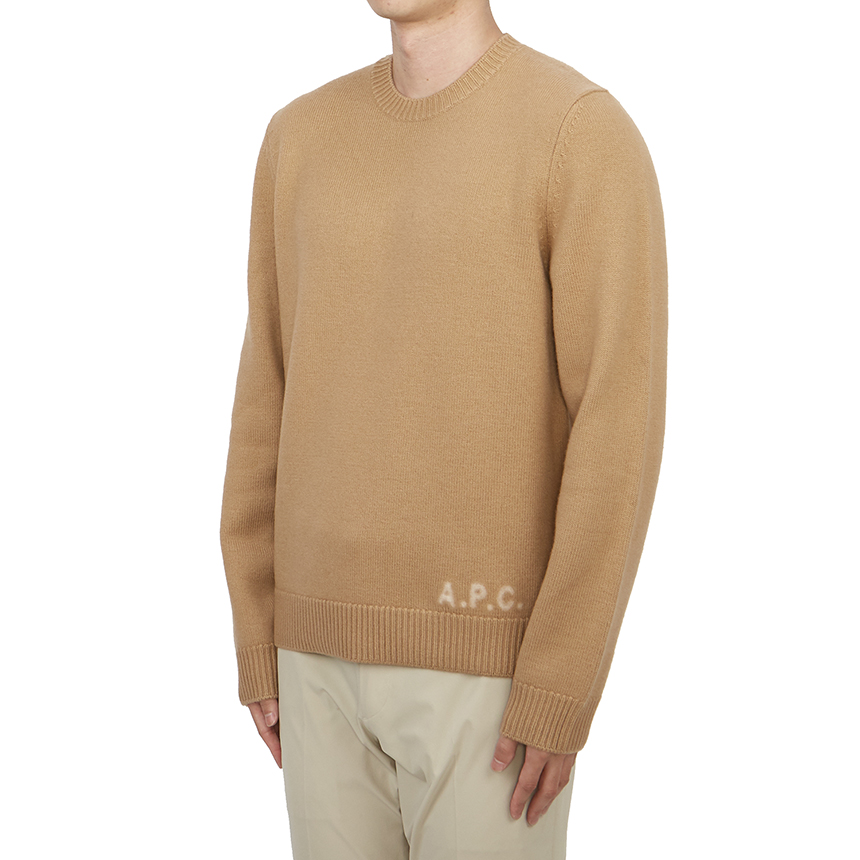 아페쎄(APC) 남성 니트 WVBAZ H23059 TCB CAMEL ECRU
