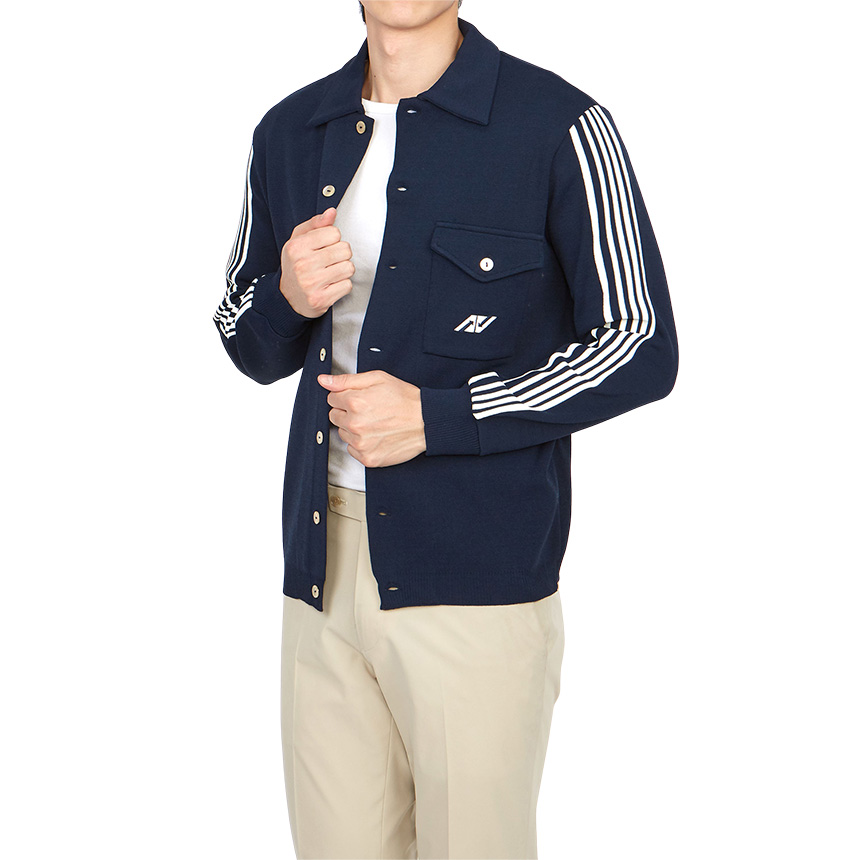 오트리(AUTRY) 스크래치 남성 가디건 JASM 423B BLUE SB_JASM 423B BLUE_067