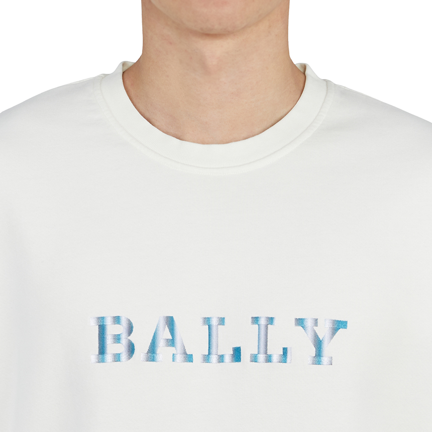 발리(BALLY) 로고 남자 긴팔 맨투맨 티셔츠 M5BA845F 101
