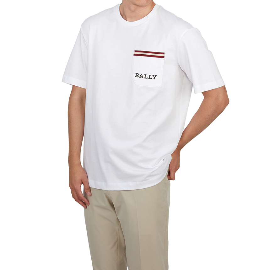 발리(BALLY) 남성 반팔티셔츠 M5OU589F 7S319 O 108