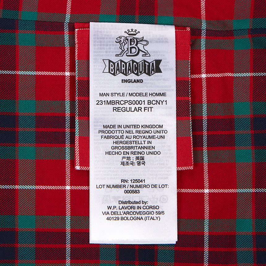 바라쿠타(BARACUTA) G9 해링턴 남성 자켓 BRCPS0001 BCNY1 309