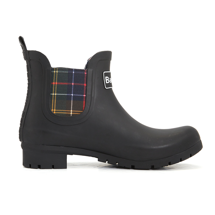 바버(BARBOUR) 킹햄 웰링턴 여성 첼시 레인부츠 LRF0088BK11