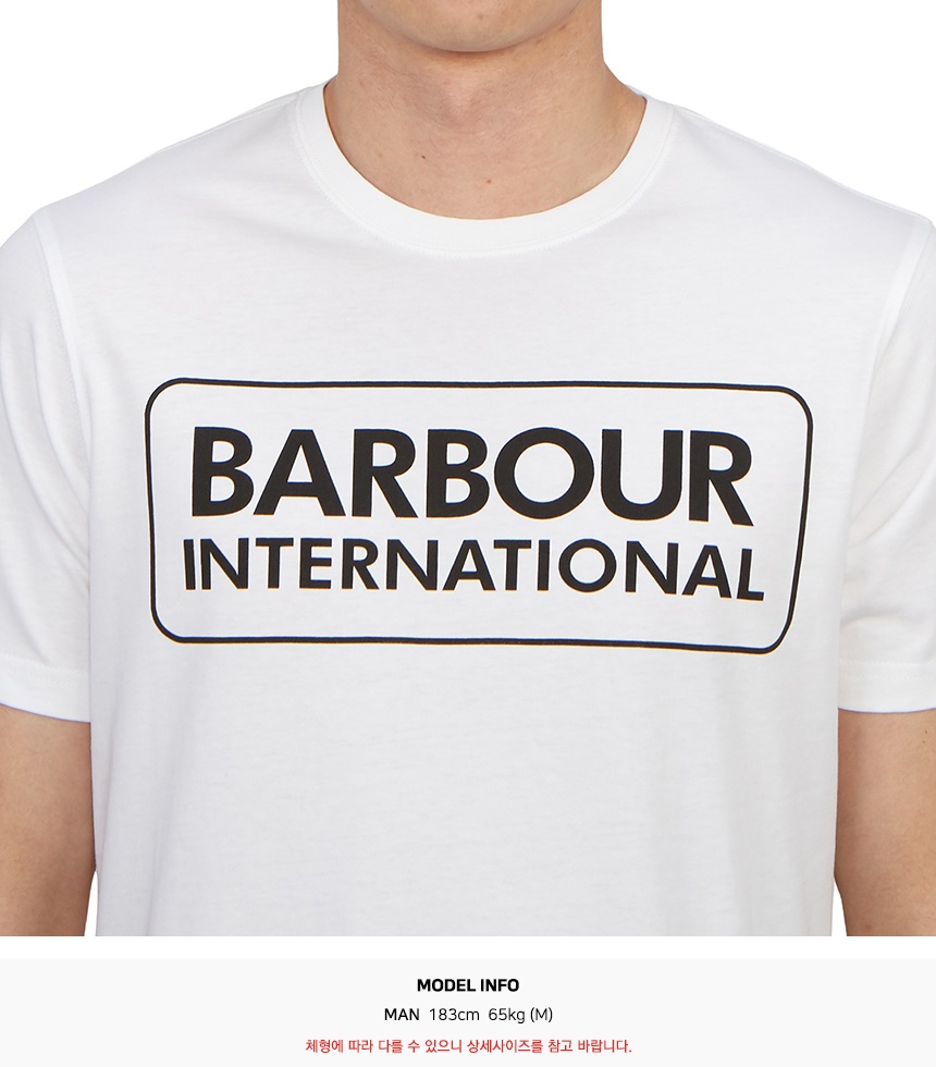 바버(BARBOUR) 스크래치 에센셜 남성 반팔티셔츠 MTS1180WH11 SC_MTS1180WH11_010
