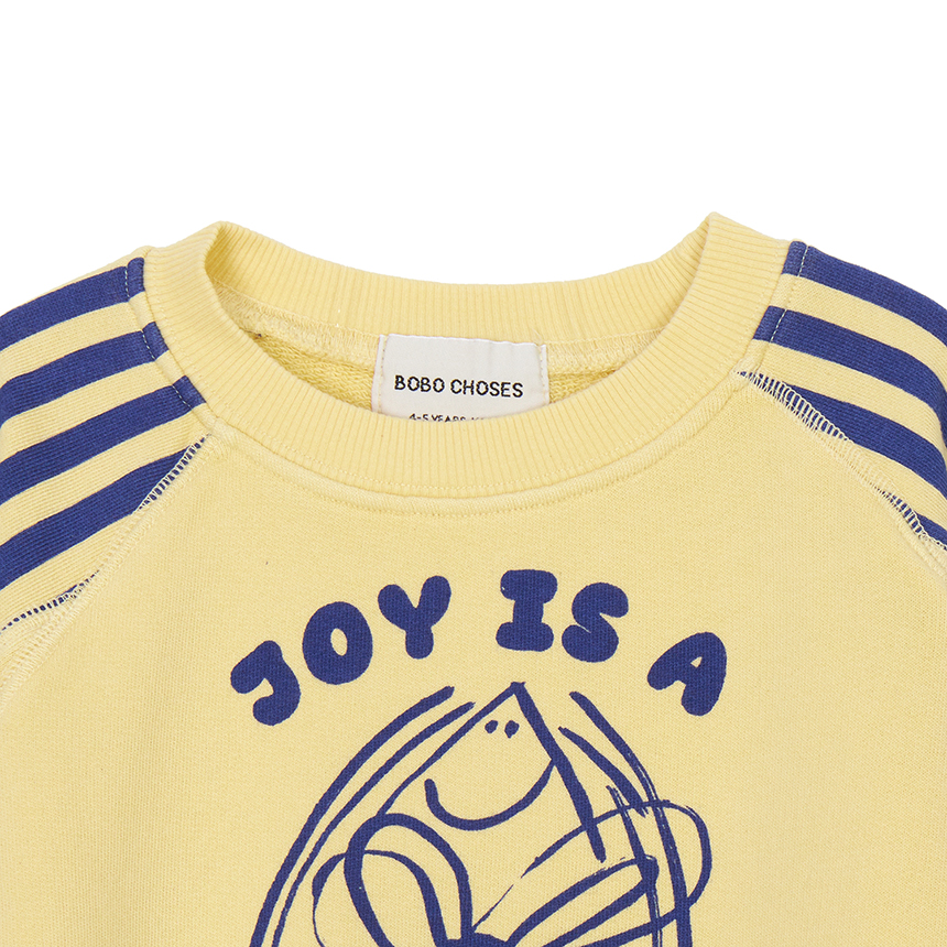보보쇼즈(BOBO CHOSES) 키즈 7부 맨투맨 B125BC005