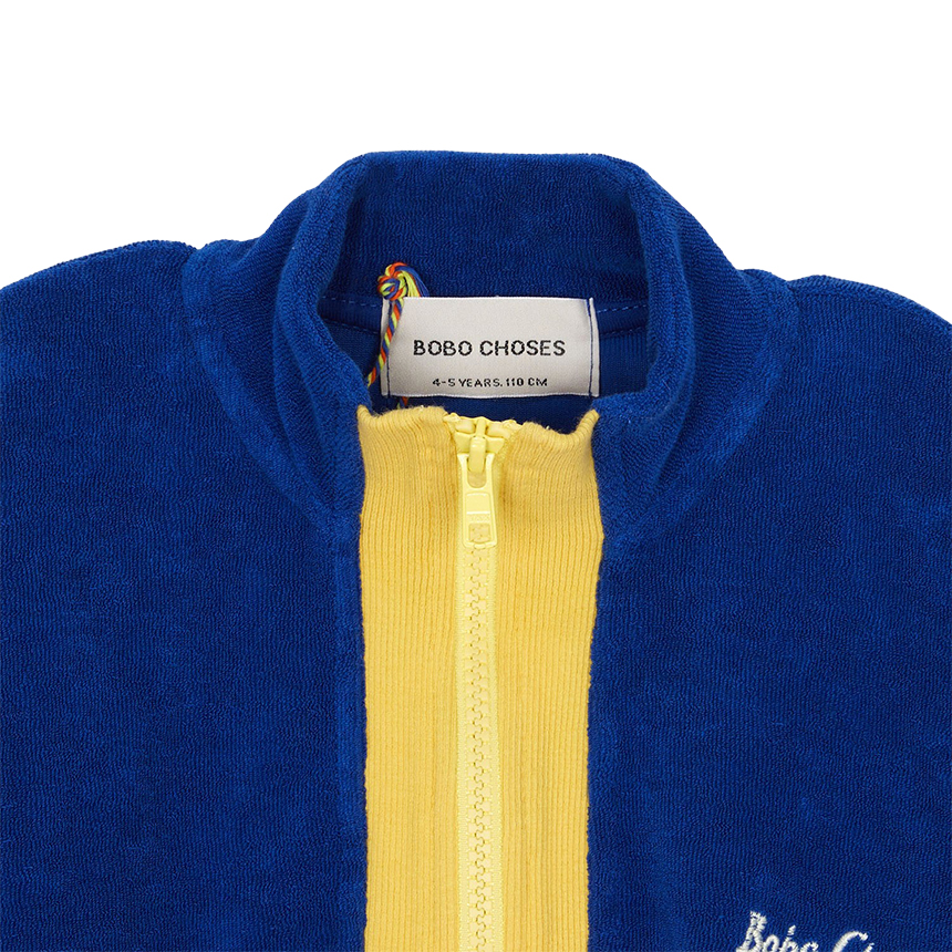 보보쇼즈(BOBO CHOSES) 키즈 반집업 맨투맨 B126AC050
