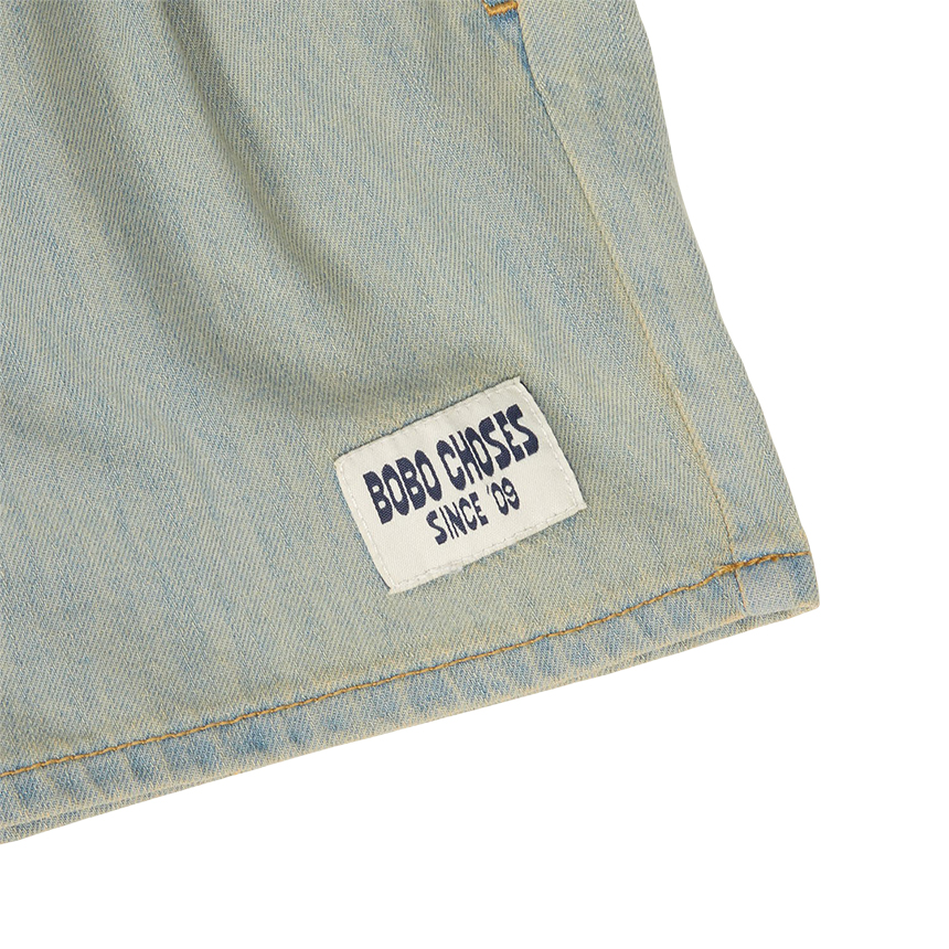 보보쇼즈(BOBO CHOSES) 키즈 버뮤다 청반바지 B126AC073