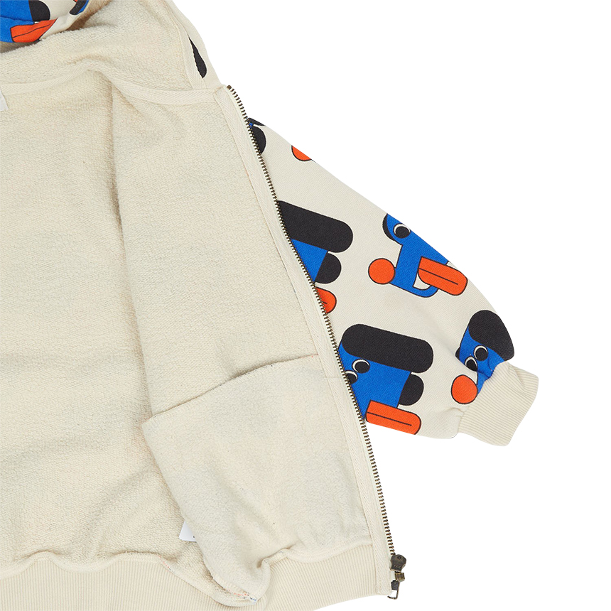 보보쇼즈(BOBO CHOSES) 키즈 기모 후드 집업 B225AC049