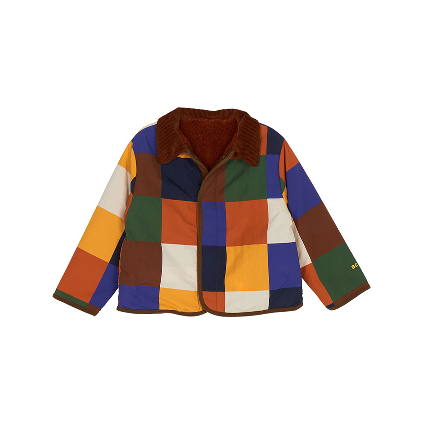 보보쇼즈(BOBO CHOSES) 키즈 리버시블 패딩 점퍼 B225AC122