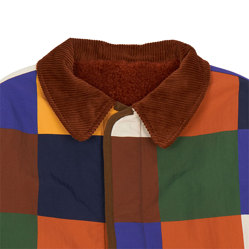 보보쇼즈(BOBO CHOSES) 키즈 리버시블 패딩 점퍼 B225AC122