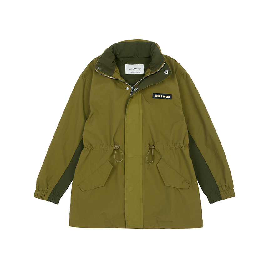 보보쇼즈(BOBO CHOSES) 키즈 후드 레인 자켓 B225AC132