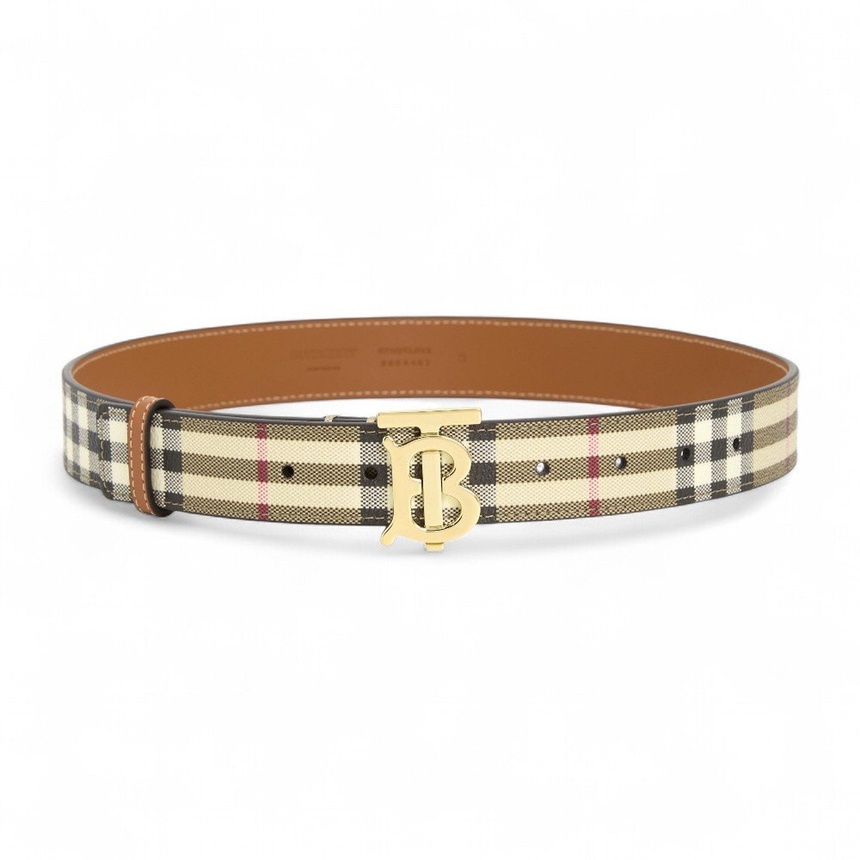 버버리(BURBERRY) 체크 TB 여성 벨트 8094402
