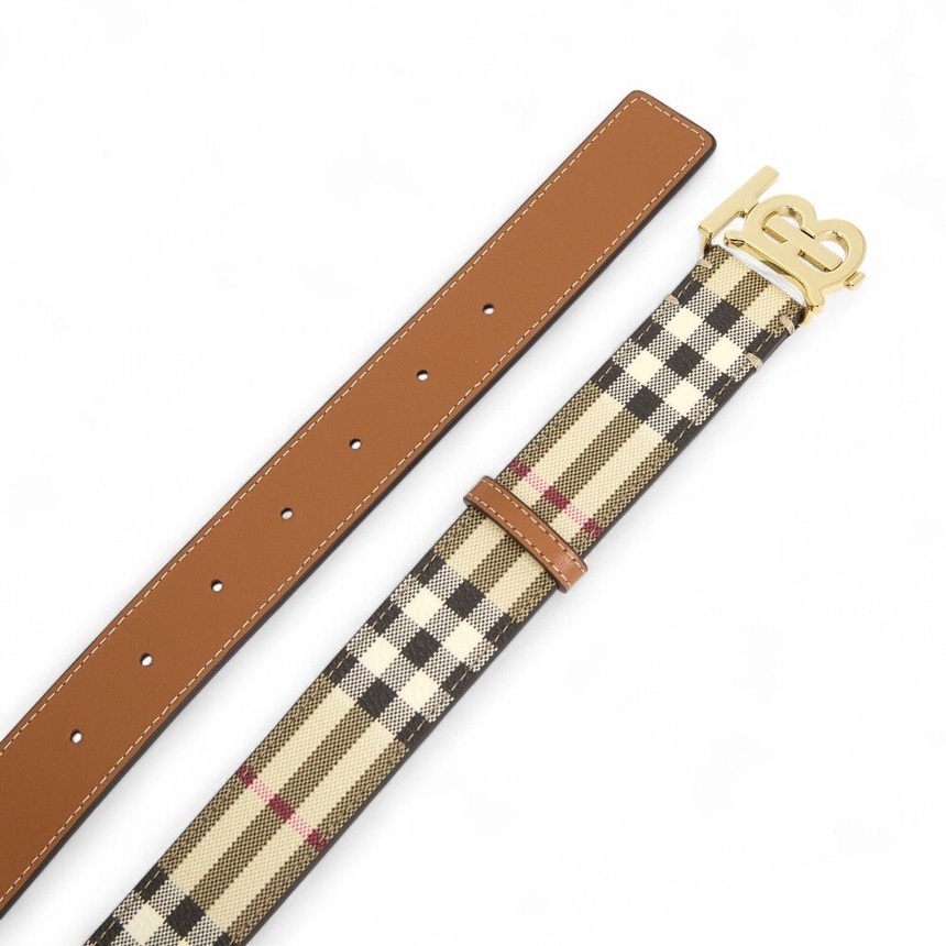 버버리(BURBERRY) 체크 TB 여성 벨트 8094402