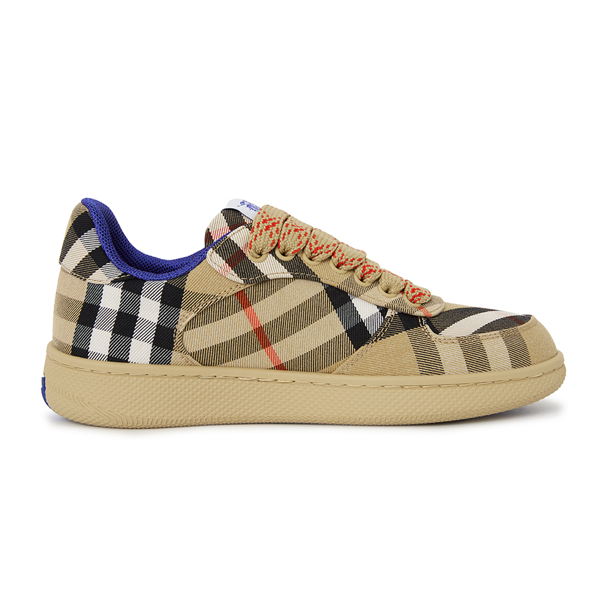 버버리(BURBERRY) 체크 여성 스니커즈 8095372