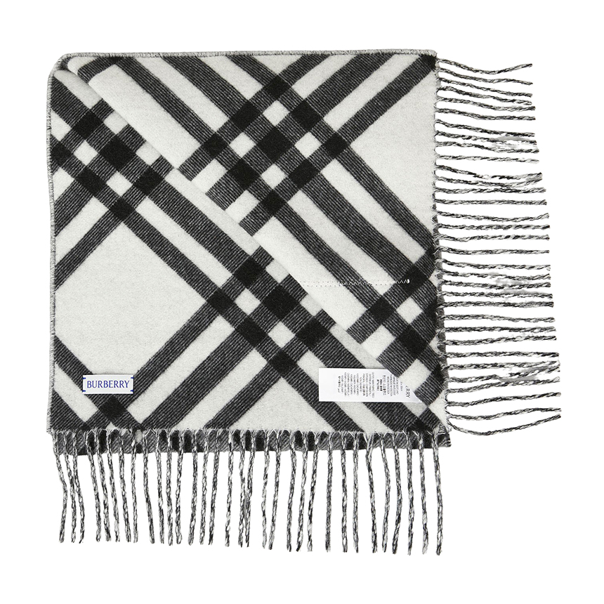 버버리(BURBERRY) 체크 캐시미어 목도리 (남여공용) 8099650