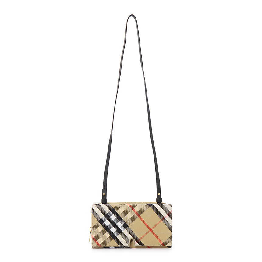 버버리(BURBERRY) 체크 여성 파우치 숄더백 8103375