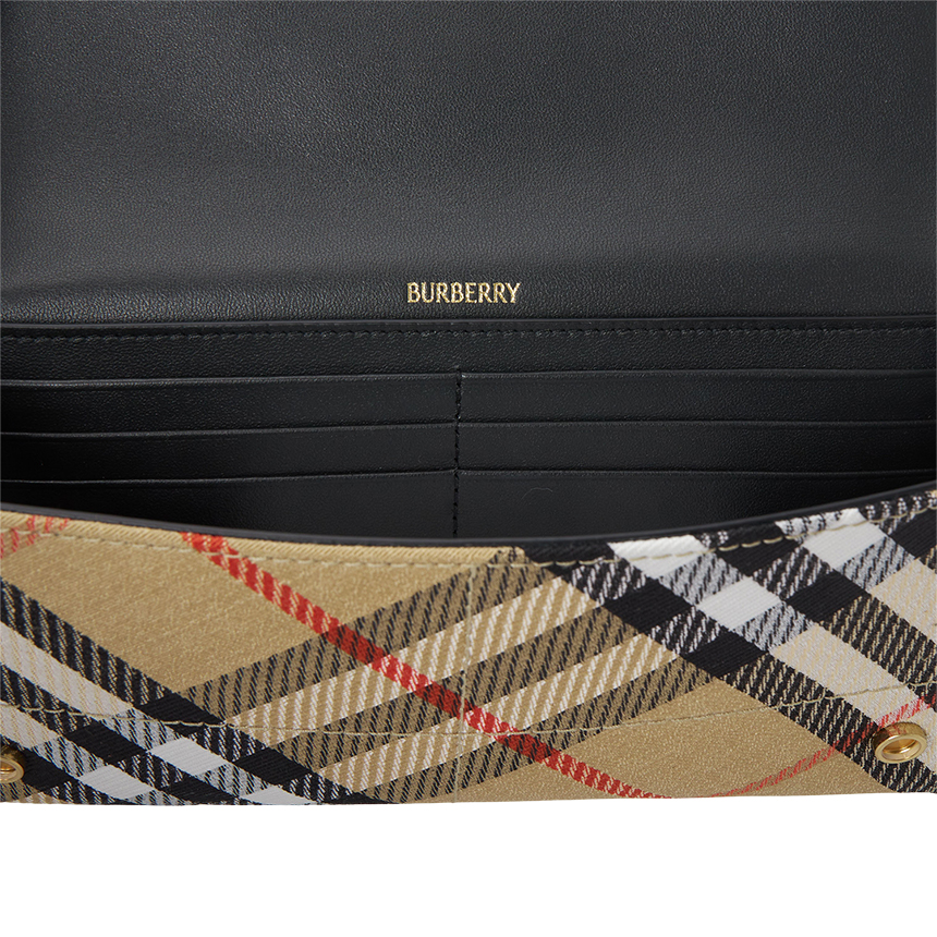 버버리(BURBERRY) 체크 여성 파우치 숄더백 8103375