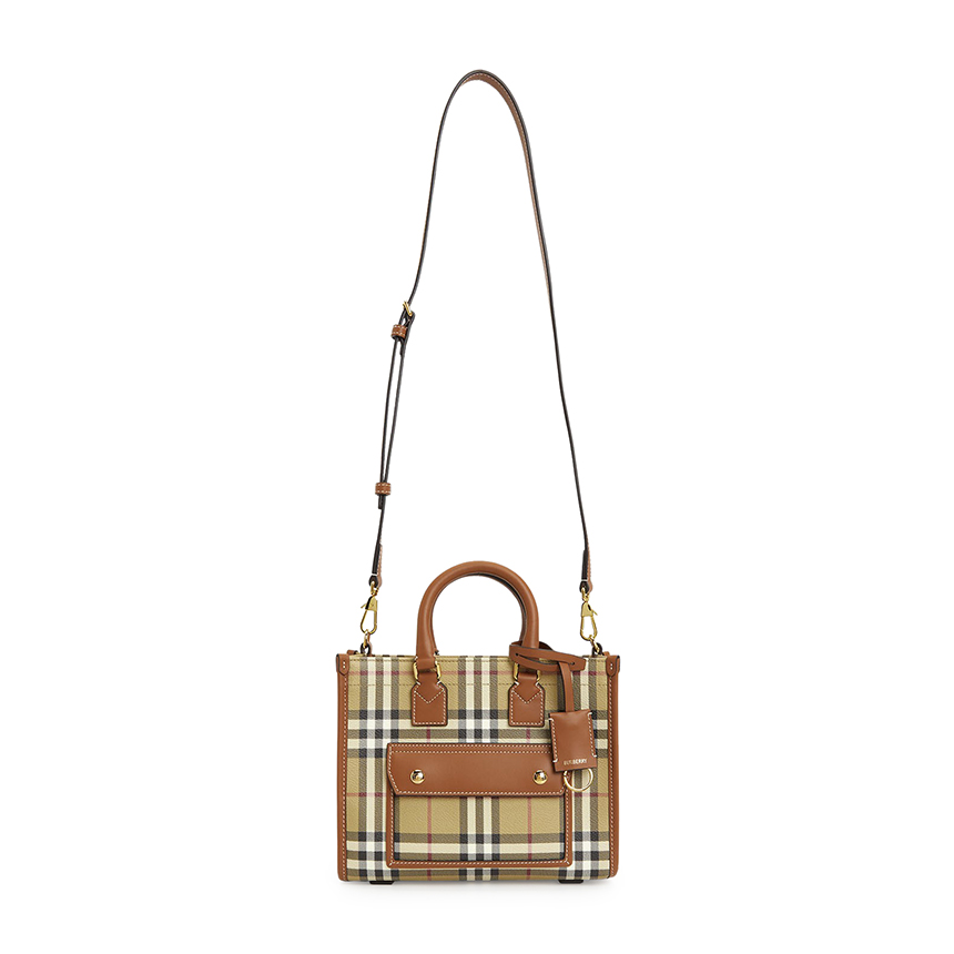 버버리(BURBERRY) 미니 프레야 여성 토트백 8109793