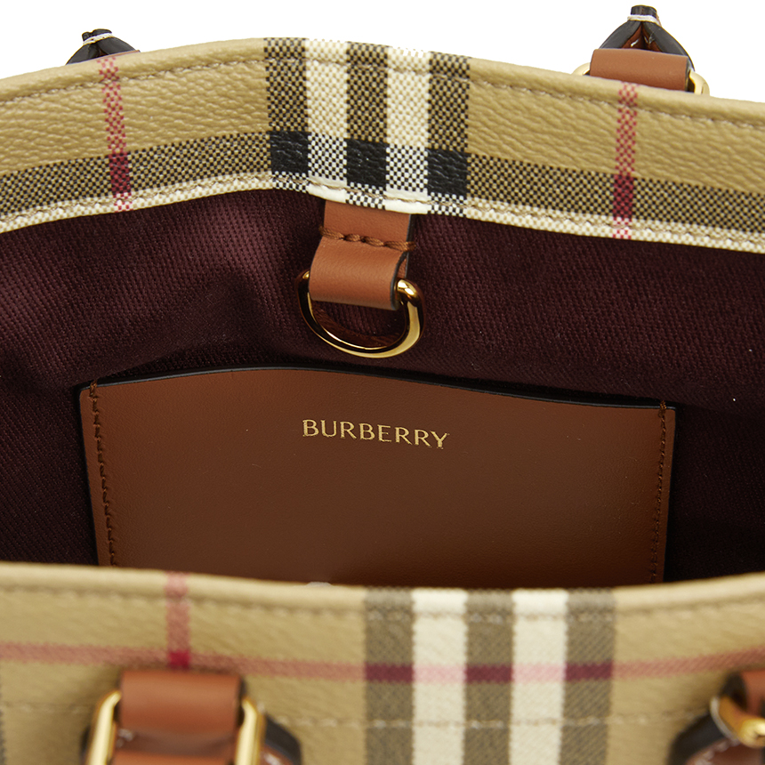 버버리(BURBERRY) 미니 프레야 여성 토트백 8109793